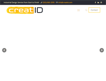 Tablet Screenshot of creatid.com